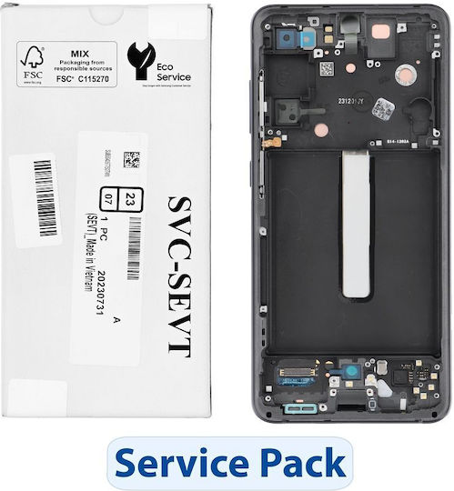 Samsung Screen with Touch Mechanism for Samsung G990B Galaxy S21 FE 5G (Gray)