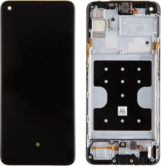 Realme Οθόνη με Μηχανισμό Αφής και Πλαίσιο για Realme GT 5G (Μαύρο)