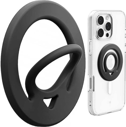 Spigen Dual Pop MagSafe Ring Holder Κινητού σε Μαύρο χρώμα