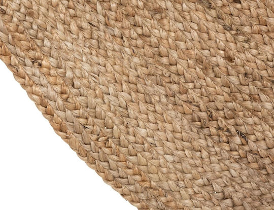 A-S Natural Teppich Rund Sommer Korbweide Jute