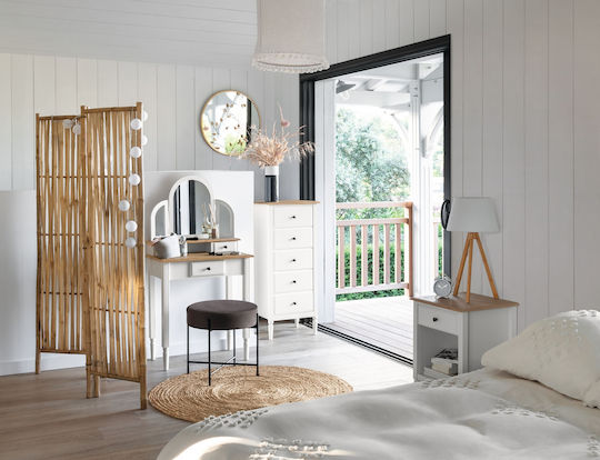 A-S Natural Teppich Rund Sommer Korbweide Jute