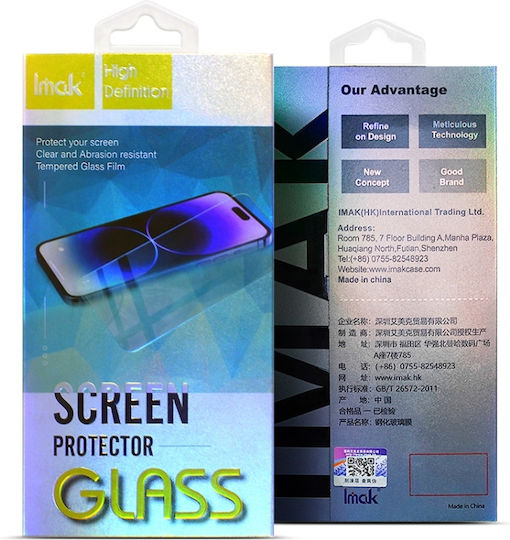 Imak 9h 0.26mm Tempered Glass (Poco X5 Pro 5 G)