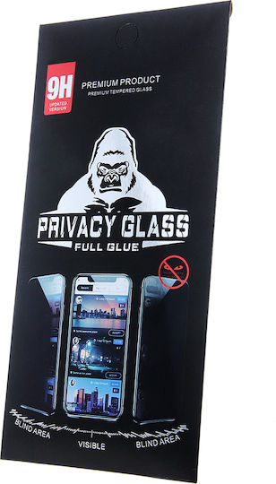 Privacy Full Face Tempered Glass (Galaxy A05s)