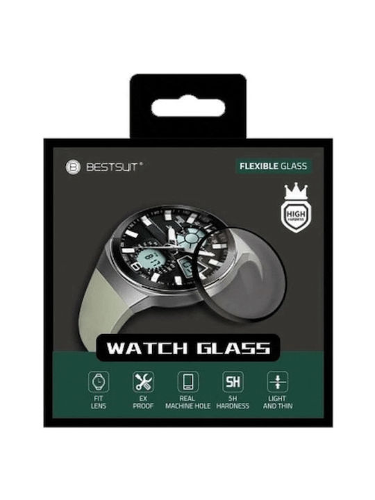 Bestsuit Flexible Hybrid Glass Tempered Glass για το Samsung Galaxy Watch 6 Classic 43mm 1τμχ