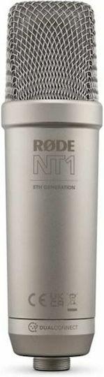 Rode NT1-A Musician Bundle Πυκνωτικό Μικρόφωνο XLR Shock Mounted για Φωνητικά Bundle σε Χρυσό Χρώμα