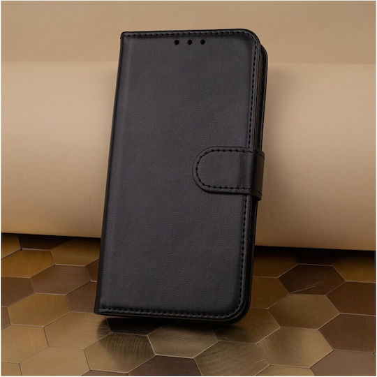 Smart Classic Back Cover Tempered Glass with Strap Black (Redmi 12 4G / Redmi 12 5G)