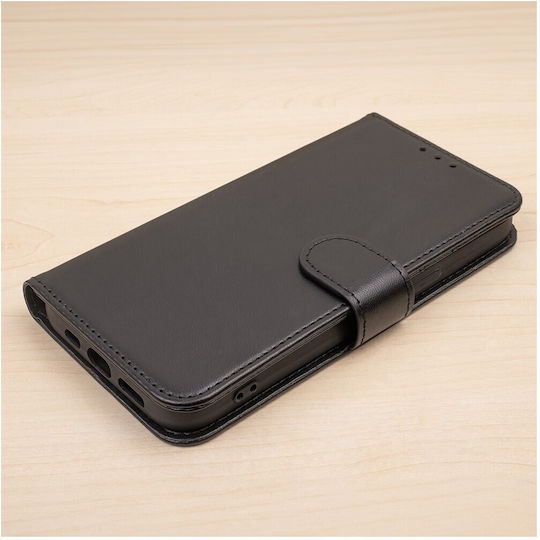 Smart Classic Back Cover Tempered Glass with Strap Black (Redmi 12 4G / Redmi 12 5G)