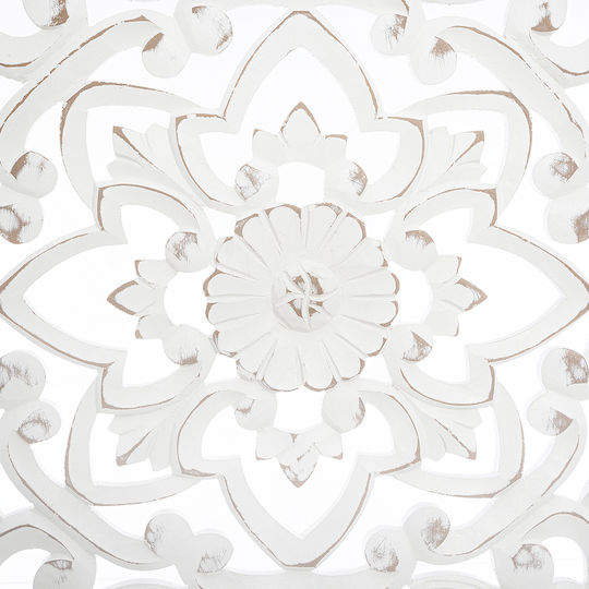 Atmosphera Wanddekoration aus Hölzernes White 07. 85x45cm 1pcs