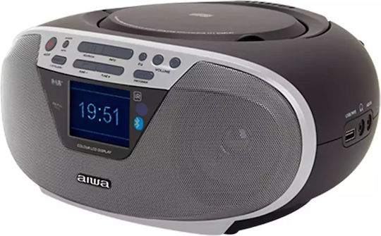 Aiwa Φορητό Ηχοσύστημα με USB / Bluetooth Μαύρο