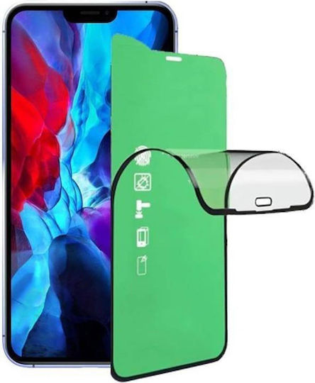 Glass 5D Full Face Tempered Glass Μαύρο (iPhone 15 Pro)