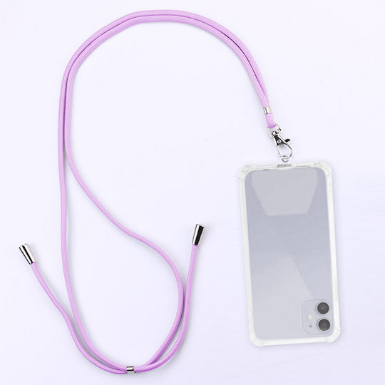 Techwave Universal Neck Strap Mobile Phones Tablets Violet
