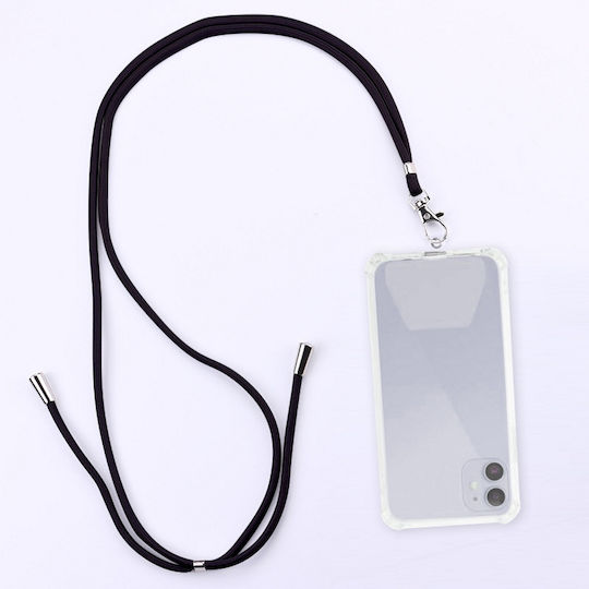 Techwave Universal Neck Strap Mobile Phones Tablets Black