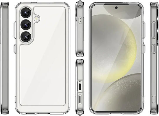 Hurtel Outer Space Back Cover Silicone / Plastic Transparent (Galaxy S25)