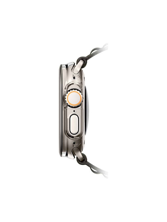 Uniq Plastic Case with Glass in Silver color for Apple Watch Ultra 49mm