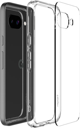 Spigen Ultra Hybrid Umschlag Rückseite Silikon / Kunststoff 2mm Transparent (Google Pixel 9a)