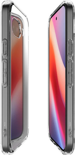 Spigen Ultra Hybrid Umschlag Rückseite Silikon / Kunststoff 2mm Transparent (Google Pixel 9a)
