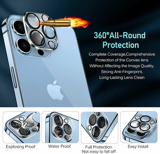 Zifriend Camera Tempered Glass Full Cover Iphone 16 16 Plus