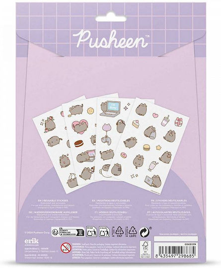 Gadget Master Pusheen Moments Collection лепенка за Лаптоп Многоцветен