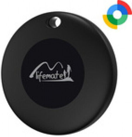 MiLi MiTag HD-P16 With Leather Case Google Find Hub Μαύρο