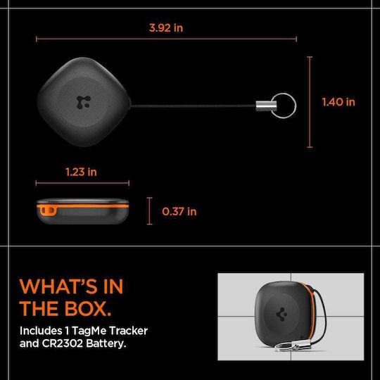 Spigen TagMe Apple Find My Μαύρο