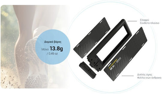 NiteCore NBair Power Bank 5000mAh 18W με Θύρα USB-C Μαύρο