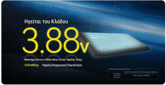 NiteCore NBair Power Bank 5000mAh 18W με Θύρα USB-C Μαύρο