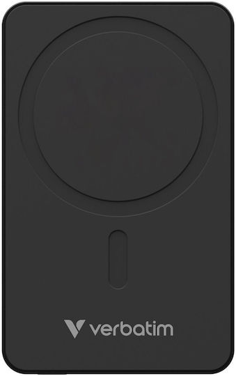 Verbatim Charge 'n' Go MagSafe Power Bank 5000mAh 20W mit USB-C Ausgangsanschlusses Grau