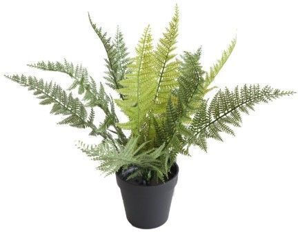 Изкуствено растение в саксия Fern Green 43см с LED Gardin