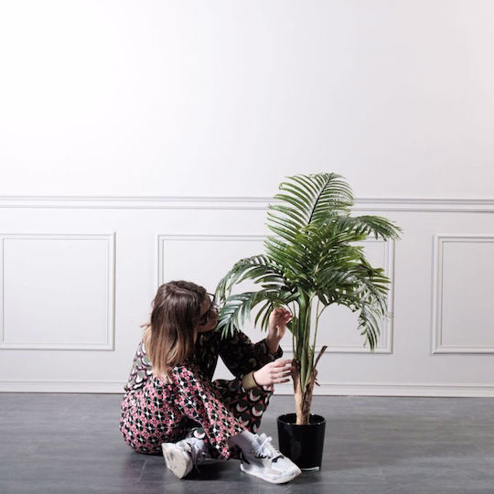Artificial Outdoor Tree Palm Tree Green 130cm Supergreens