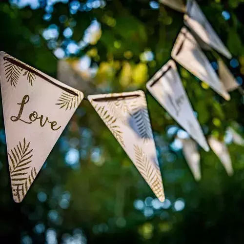 Χαρτινη Γιρλαντα Love 15x21cm Beauty Home