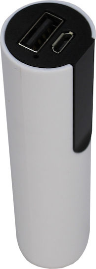 PowerPlus Anaconda Слънчева Power Bank 2600mAh с USB-A порт Бял