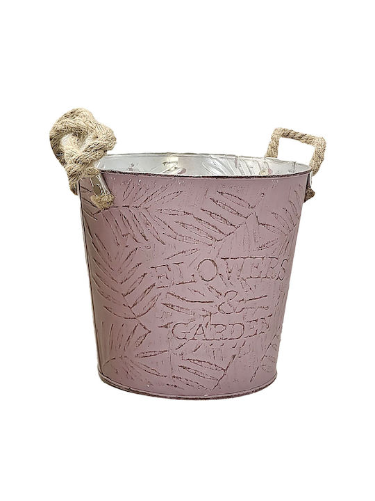 Γλαστράκι-κασπώ Μεταλλικό Κλαδιά Φ18x17cm Homie 423085