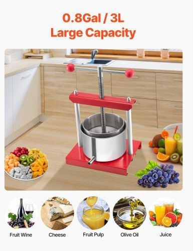 Vevor GJYZJTMBXG3L4YRM6V0 Grape Press Handbuch 3Es