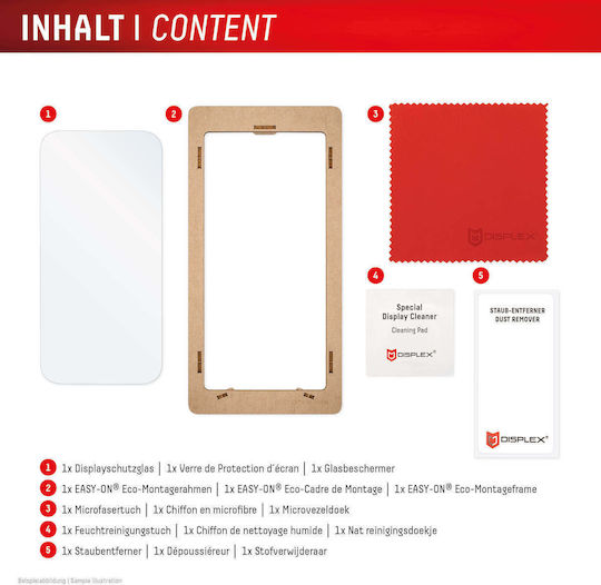 Displex Tempered Glass (iPhone 17 / 17 Pro / 16 Pro)