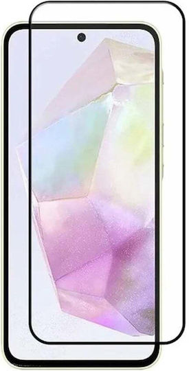 Full Face Tempered Glass Μαύρο (Galaxy A35)