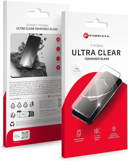 Forcell Ultra Clear Tempered Glass Μαύρο (Galaxy A13)