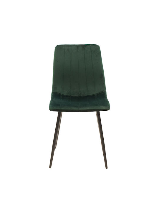 Noor Dining Room Velvet Chair Cypress 44x53x86cm