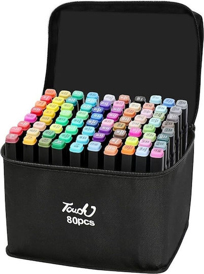 Extralink Μαρκαδόροι 80 Colors Σετ 80 χρώματα