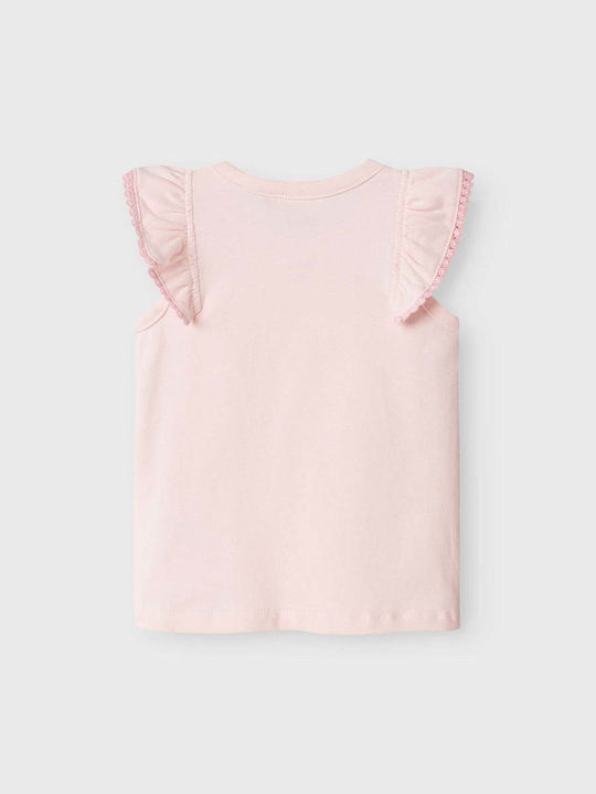 Kids' Shirt Short Sleeve Pink Summer