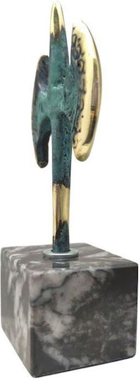 Statuetă Topor Dublu din Bronz