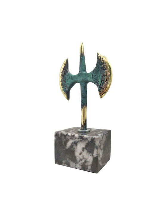 Statuetă Topor Dublu din Bronz