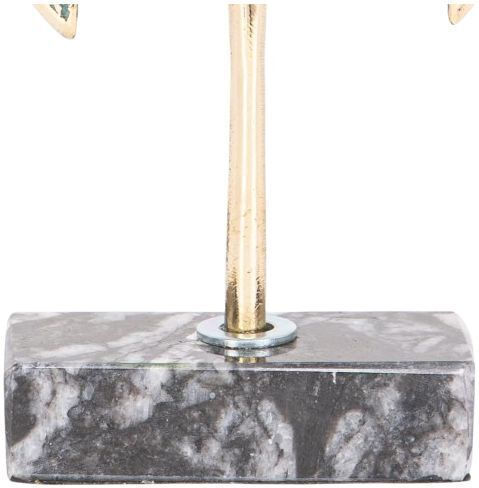Bronzene Doppelaxt-Statue