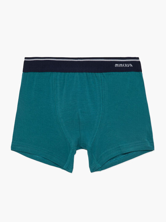 Minerva Kids' Set with Boxers Blue Raf-petrol 2pcs Minerva Kids' Set with Boxers Blue Raf-petrol 2pcs