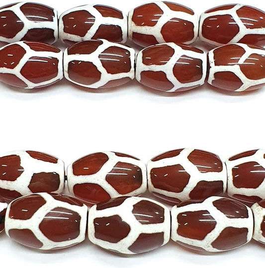 Roloi Komboloi Agate Worry Beads Multicolour 38cm