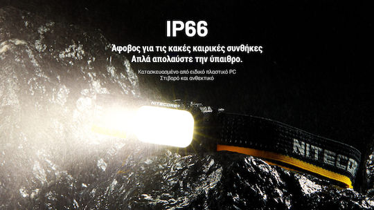 NiteCore LED Head Flashlight with Maximum Brightness 400lm NU25 MCT