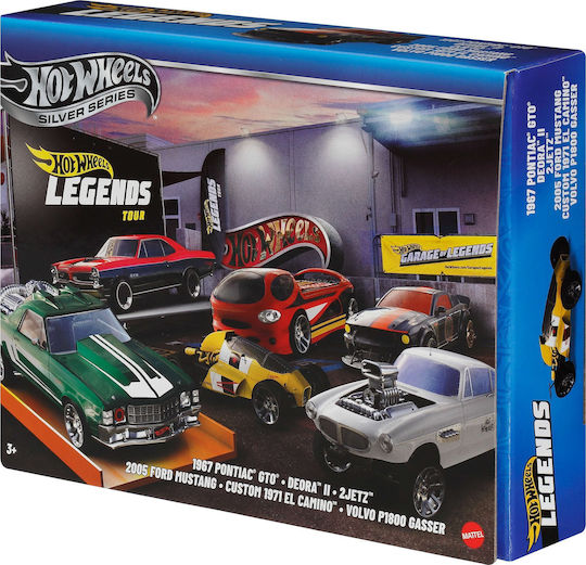 Hot Wheels Car Legends Set Legendy HW Set Of 6 Premium Metal Cars 1:64 Scale Decorations For 3+ Years Old