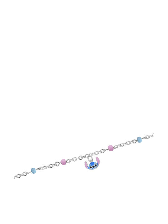 Kritsimis Kids Bracelet Chain Lilo Stitch in Silver