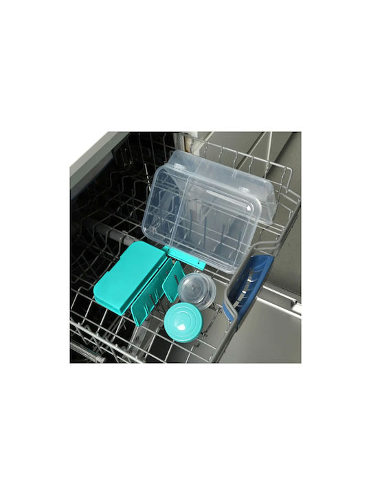 Sistema Cutie pentru Mâncare Plastic Verde 1480ml 1buc