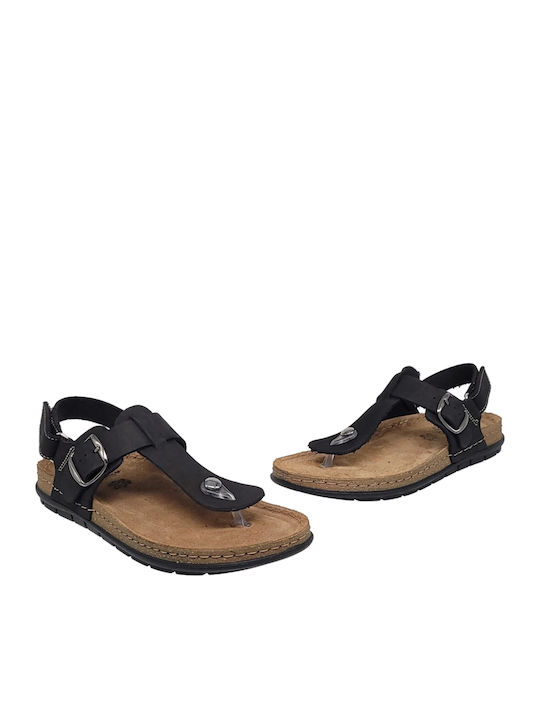 Γυναικεία Σανδάλια Flatforms Μαύρα