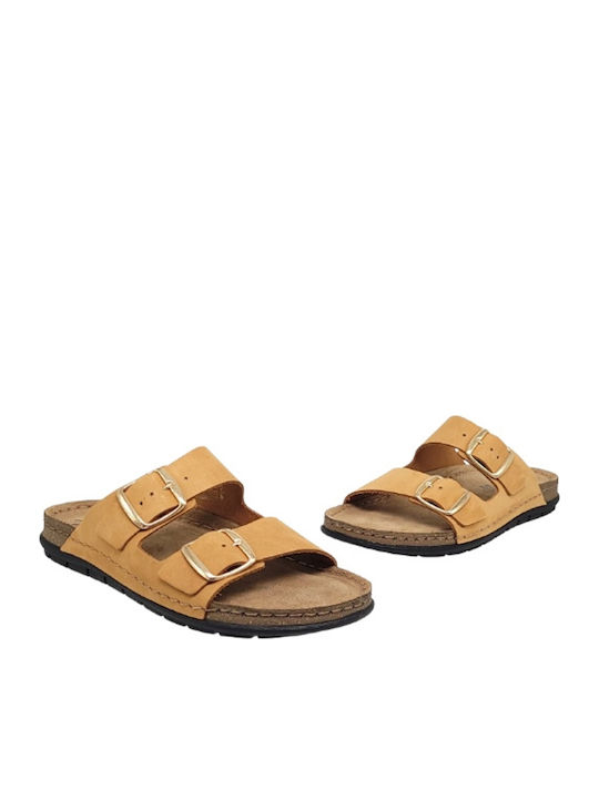 Γυναικεία Σανδάλια Flatforms Κίτρινα